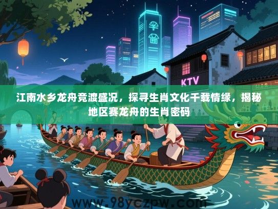江南水乡龙舟竞渡盛况，探寻生肖文化千载情缘，揭秘地区赛龙舟的生肖密码