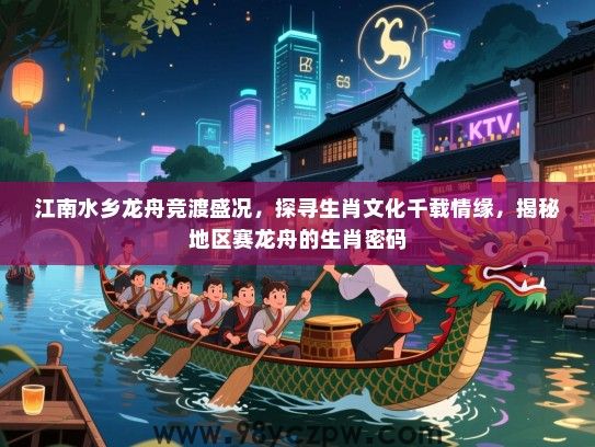 江南水乡龙舟竞渡盛况，探寻生肖文化千载情缘，揭秘地区赛龙舟的生肖密码