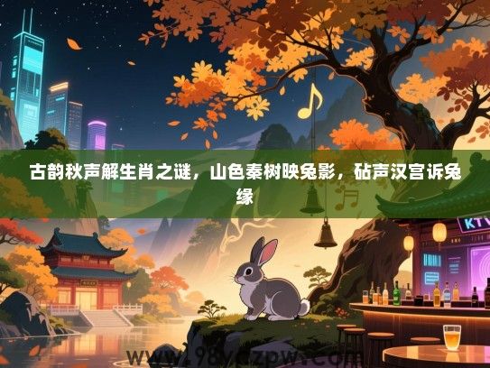 古韵秋声解生肖之谜，山色秦树映兔影，砧声汉宫诉兔缘