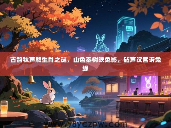 古韵秋声解生肖之谜，山色秦树映兔影，砧声汉宫诉兔缘