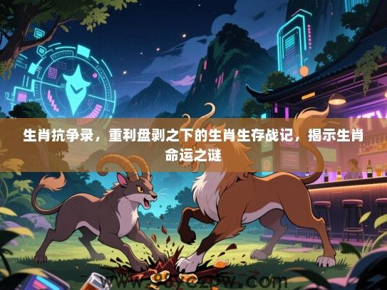生肖抗争录，重利盘剥之下的生肖生存战记，揭示生肖命运之谜