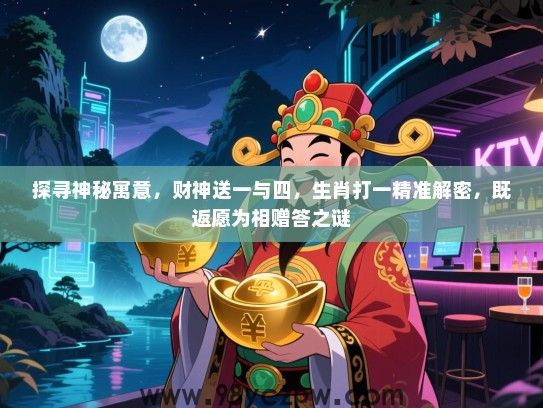 探寻神秘寓意，财神送一与四，生肖打一精准解密，既返愿为相赠答之谜