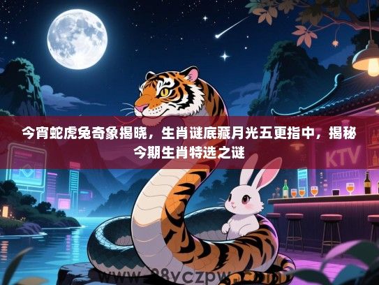 今宵蛇虎兔奇象揭晓，生肖谜底藏月光五更指中，揭秘今期生肖特选之谜
