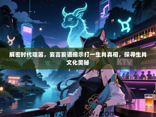 解密时代喧嚣，妄言妄语揭示打一生肖真相，探寻生肖文化奥秘